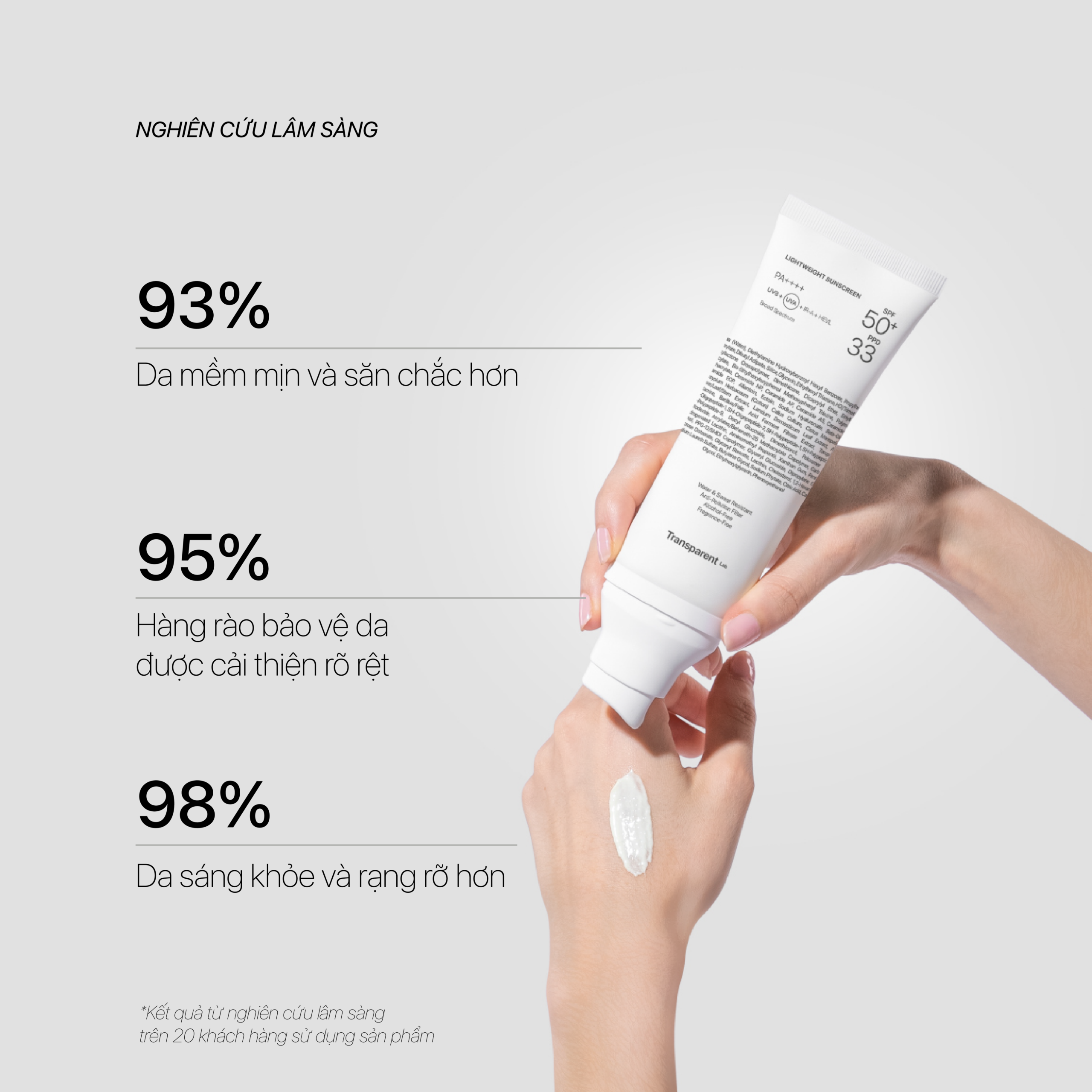 LIGHTWEIGHT SUNSCREEN SPF50+ - Ảnh 4