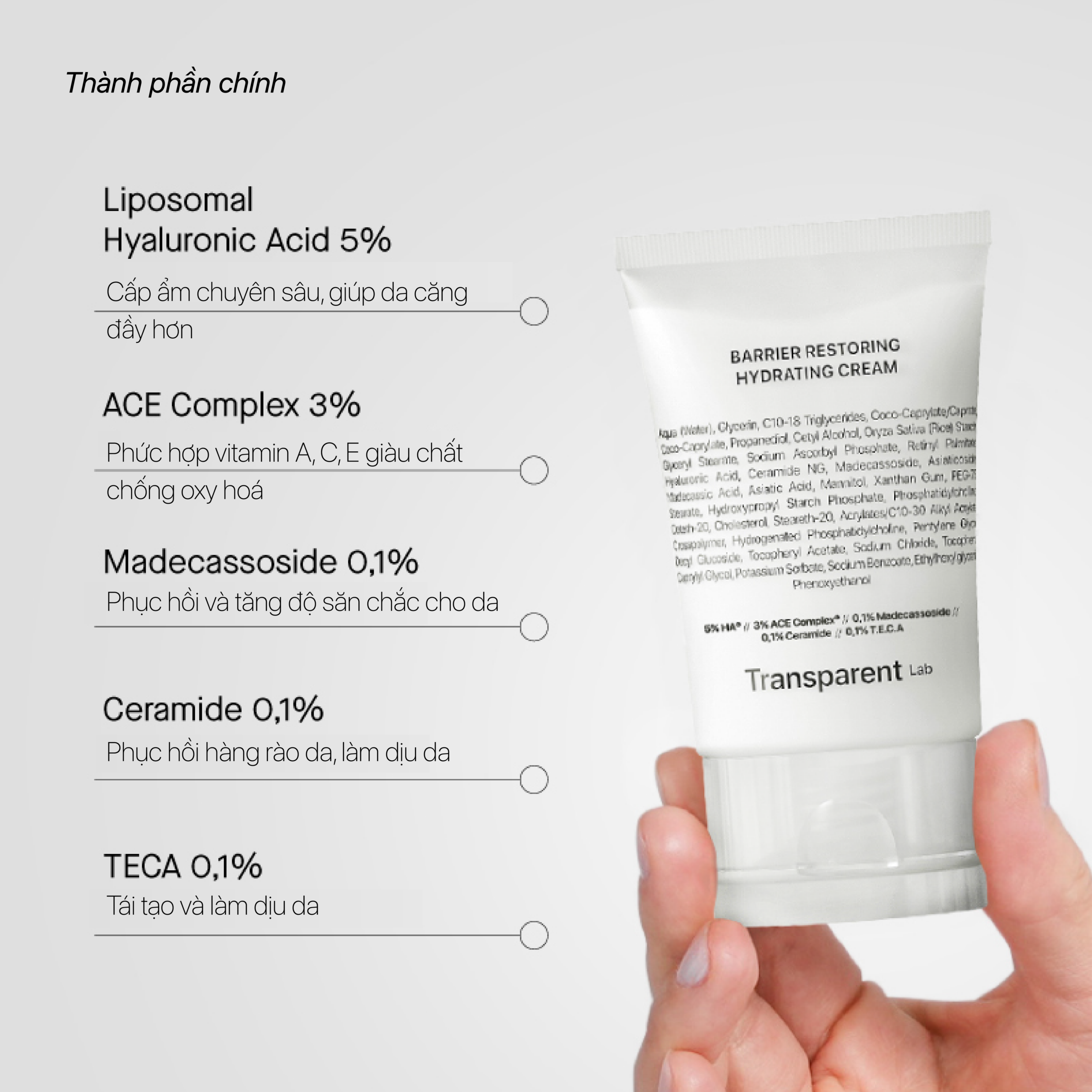 BARRIER RESTORING HYDRATING CREAM - Ảnh 8
