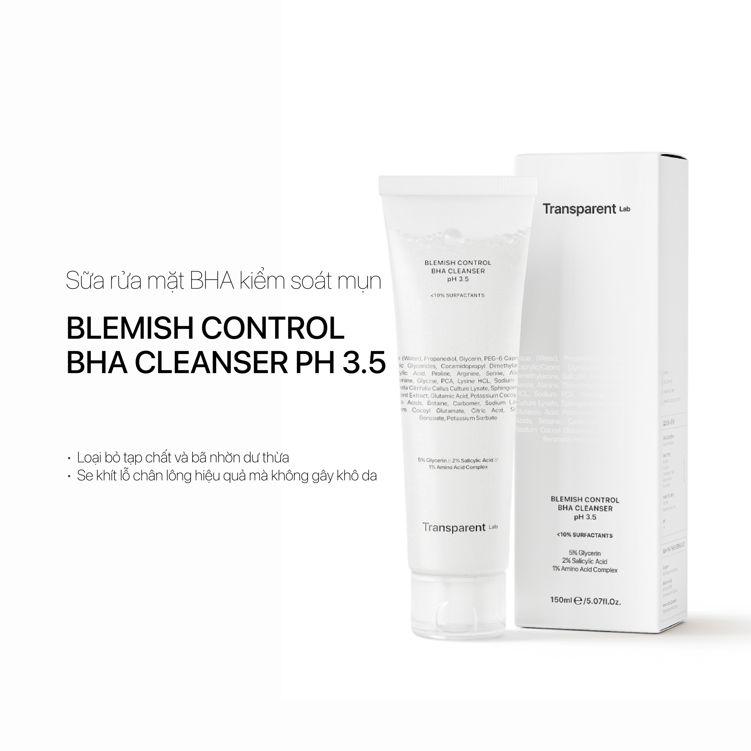 BLEMISH CONTROL BHA CLEANSER PH 3.5 - Ảnh 2