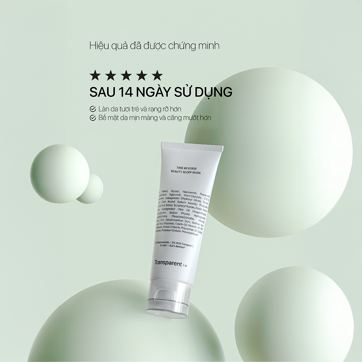 TIME REVERSE BEAUTY SLEEP MASK - Ảnh 2