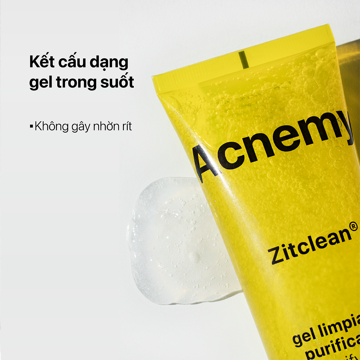 ZITCLEAN® PURIFYING CLEANSING GEL (Mini Size) 60ml - Ảnh 3