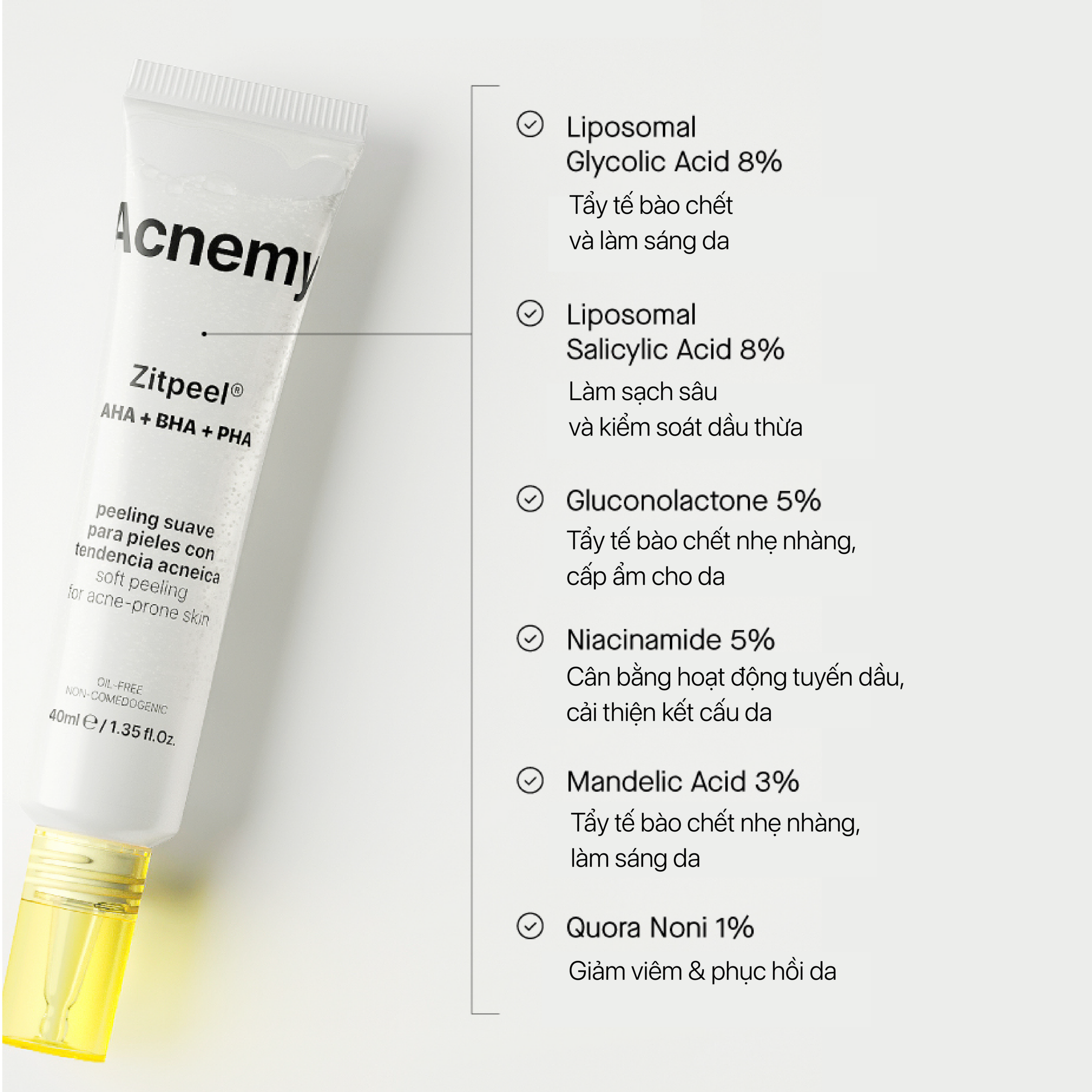 ZITPEEL® AHA+BHA+PHA - Ảnh 6