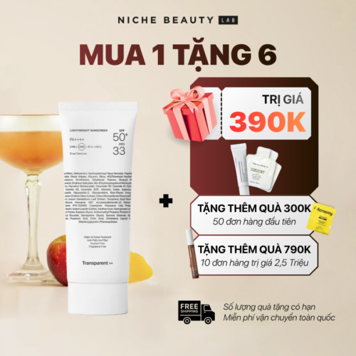 LIGHTWEIGHT SUNSCREEN SPF50+