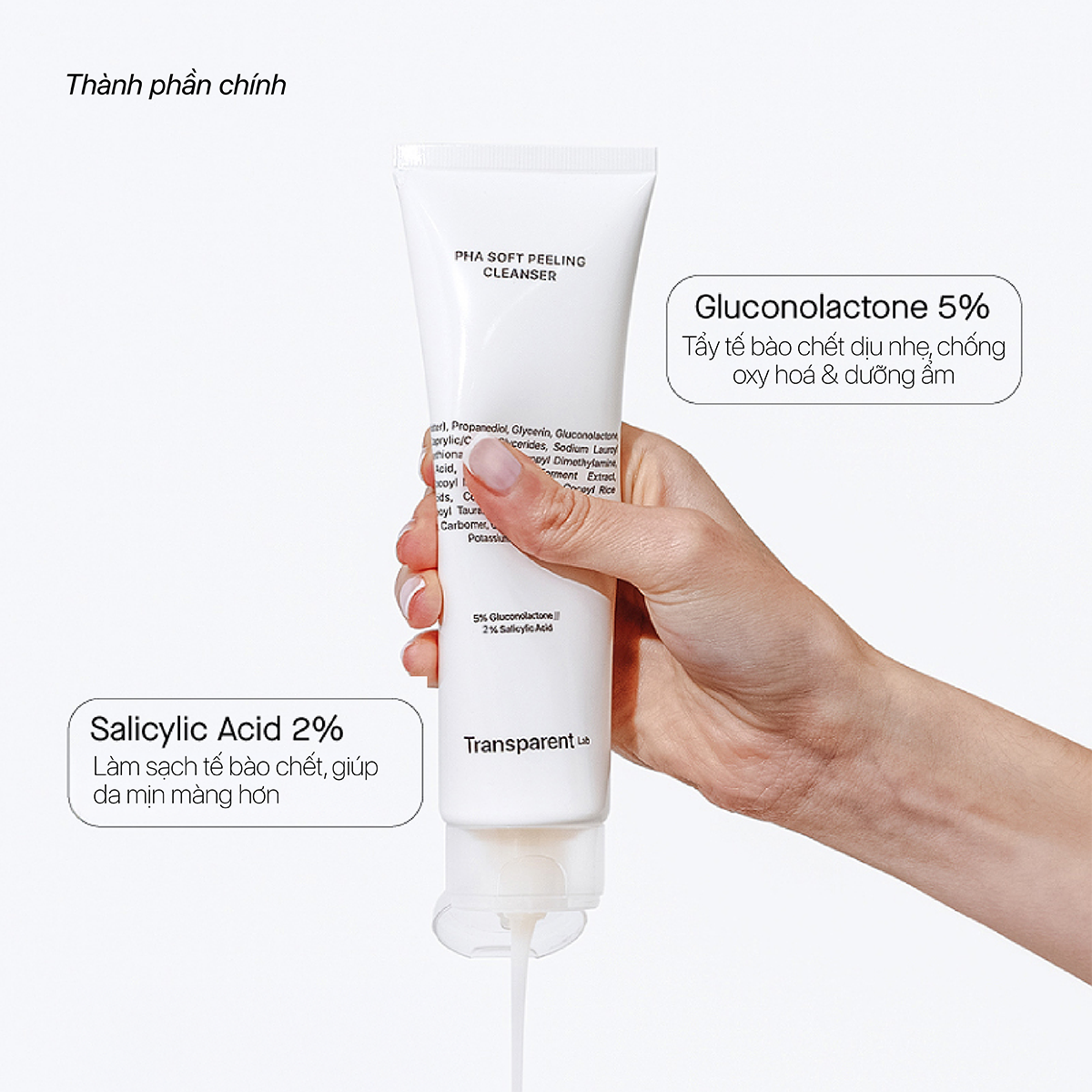 PHA SOFT PEELING CLEANSER (60ml) - Ảnh 4